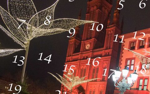 Wiesbaden lebt! Adventskalender 2020 - Christa Gabriel, 2. Dezember, 3. Dezember Bodo Wünsch, 4. Dezember Gerhard Obermayr, 7. Dezember Verena Kraus, 8. Dezember Nadine Wendt, 9. Dezember Christian Hock, 11. Michael Kammermeier, 17. Holger Saal, 19. Nathalie Henrich, 23 Les Deux Dienstbach, 24. Gert-Uwe Mende