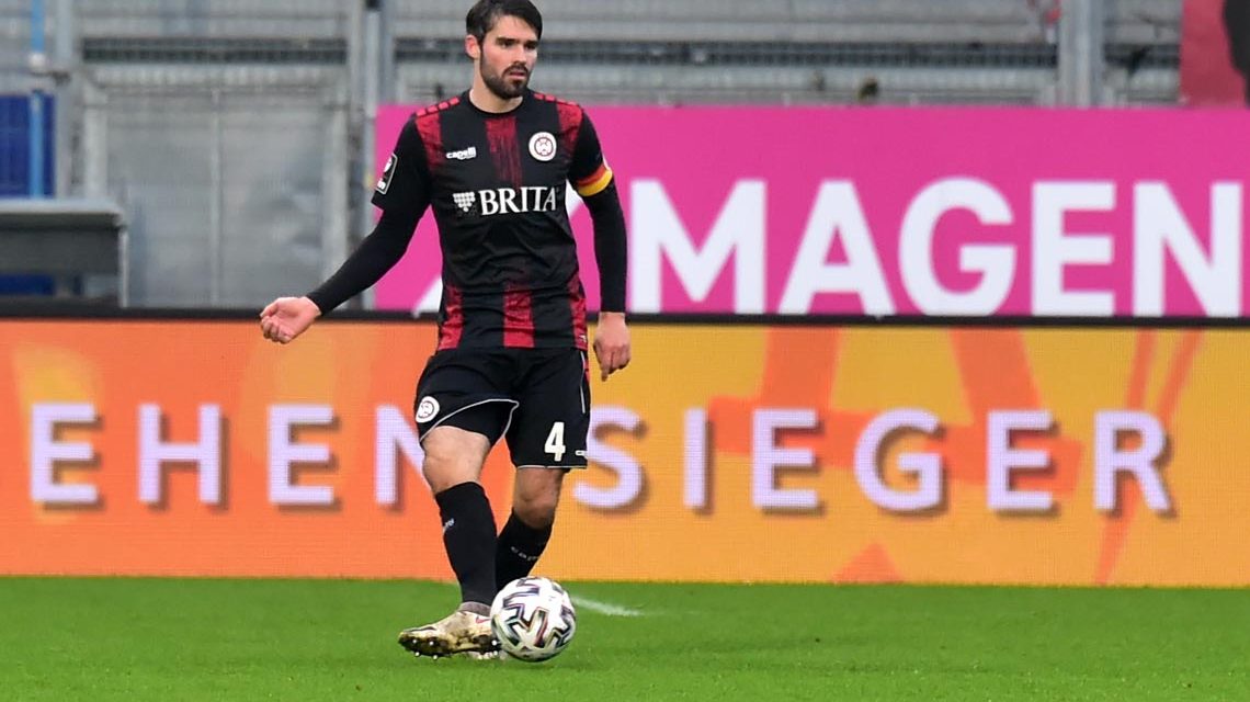 Archivfoto: Sascha Mockenhaupt, 3. Liga, 23. Spieltag, SV Wehen Wiesbaden – Türkgücü München, 2:1