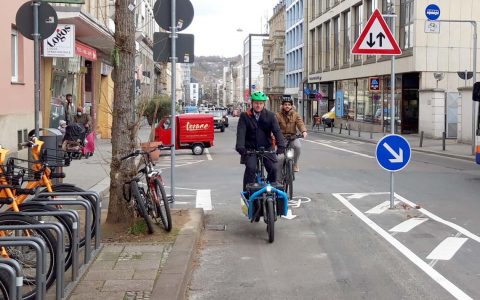 Neue Radverbindung Luisenstraße fertiggestellt