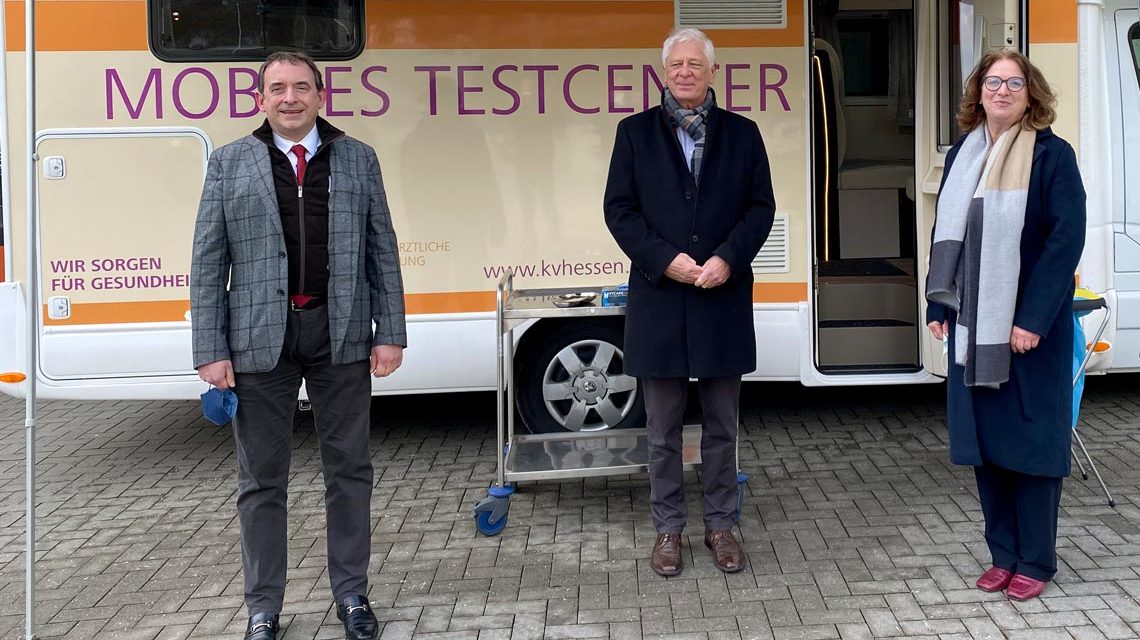 Testmobil des HKM