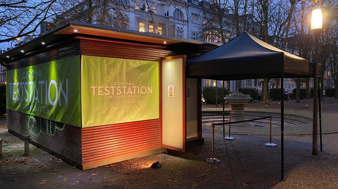 Test-Statiion am Caspar Garen