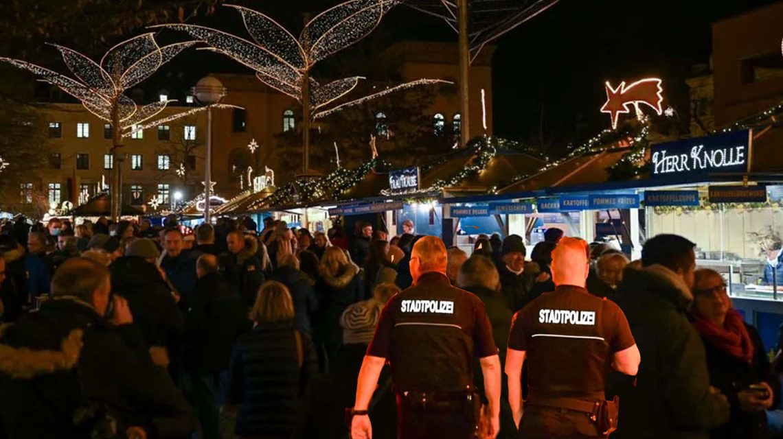 Polizei Sternschnuppenmarkt