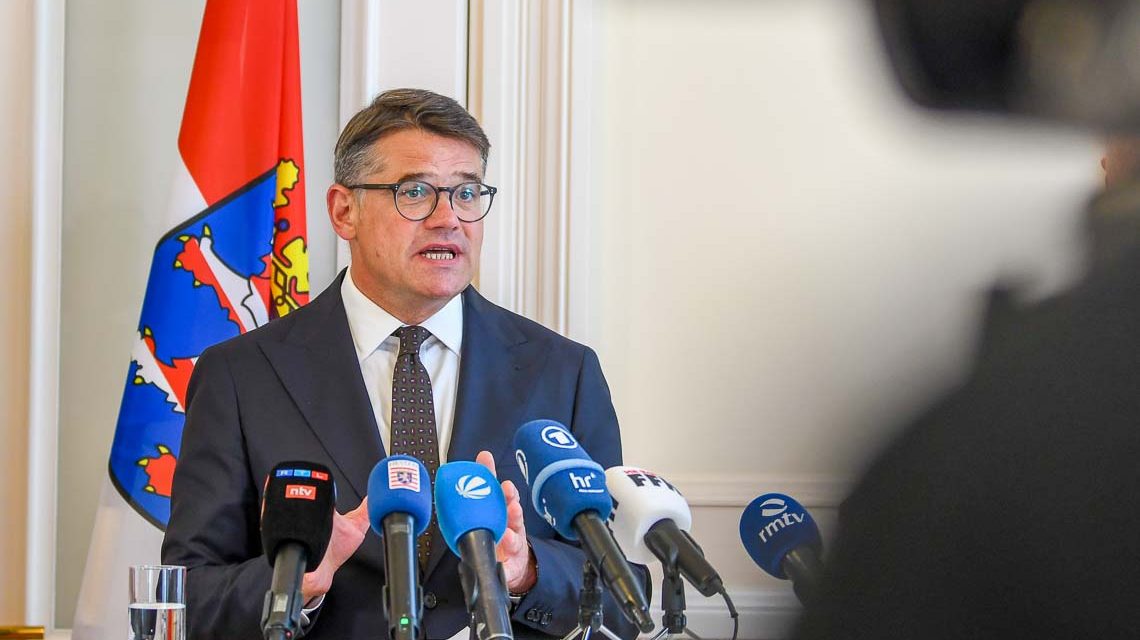 PK Ministerpräsident Boris Rhein