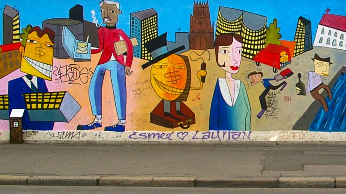 Slicescape - East Side Gallery, Berlin