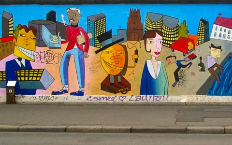 Slicescape - East Side Gallery, Berlin