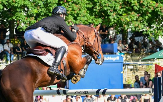 Koen Vereecke gewinnt den Großen Preis von Wiesbaden,