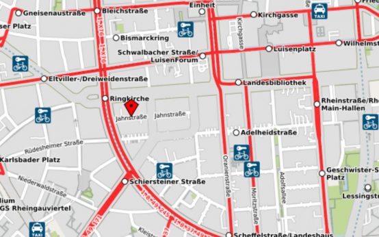 Jahnstraße Wiesbaden Mitte