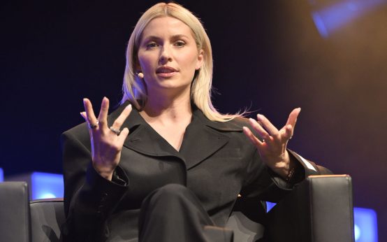 Lena Gercke bei der Founder Summit: Gründerin des Jahres, ihr erster Award.