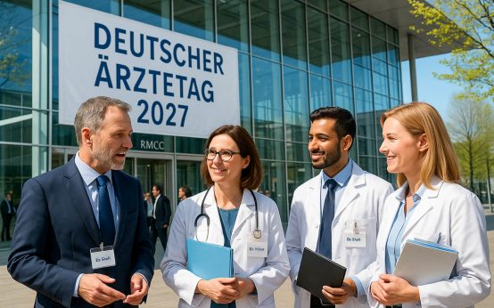 Volles Haus erwartet: Das RheinMain CongressCenter bereitet sich auf rund 1.000 Delegierte zum Deutschen Ärztetag 2027 vor.