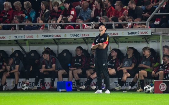 Trainer Nils Döring nach dem 2:3.